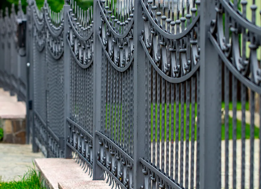 Aluminum Wrought Iron Fencing