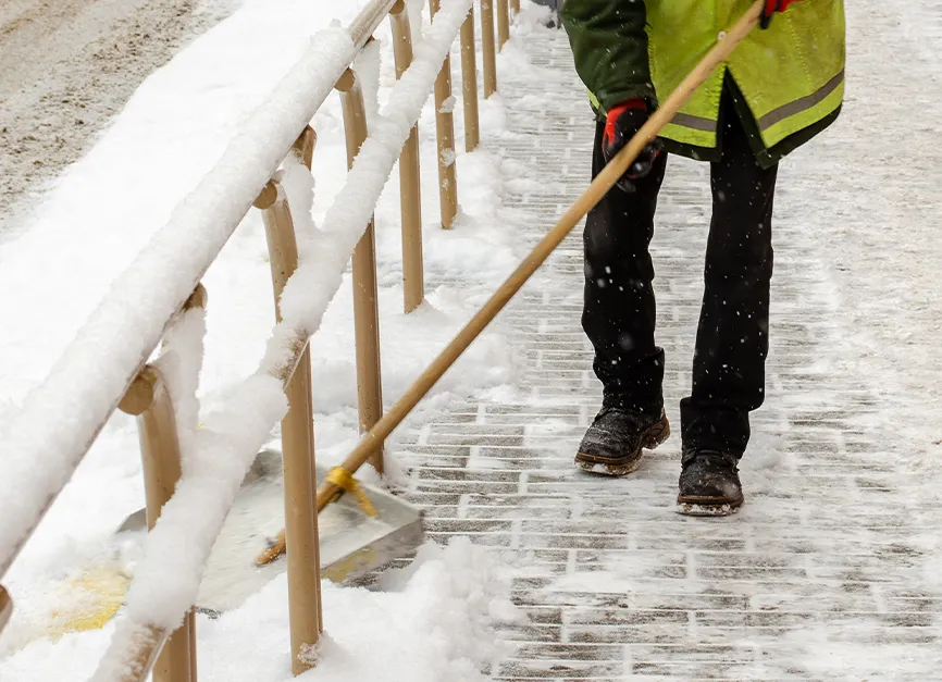 Walkway Step Sidewalk Shoveling
