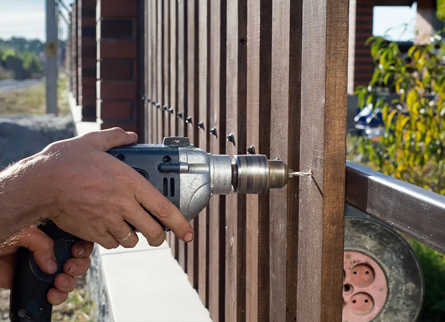 Wood Fence Installation Repair